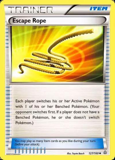 Escape Rope 127/160 Primal Clash Pokemon card