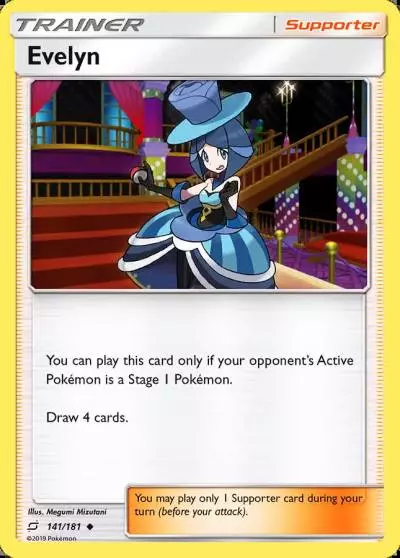 Evelyn 141/181 Team Up Pokemon card