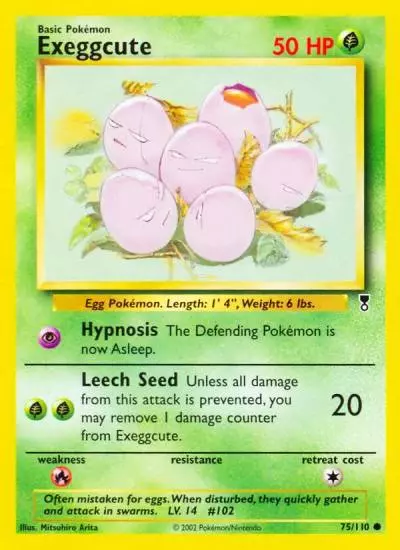 Exeggcute 75/110 Legendary Collection Pokemon card
