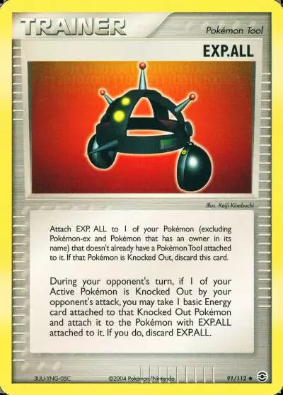 EXP.ALL 91/112 FireRed & LeafGreen Pokemon card