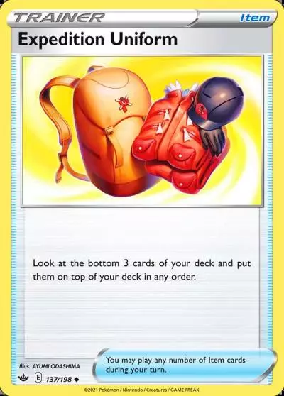 Expedition Uniform 137/198 Chilling Reign Pokemon card
