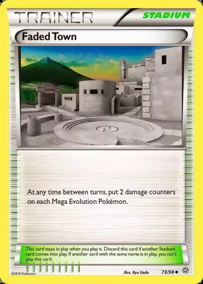 Faded Town 73/98 Ancient Origins Pokemon card