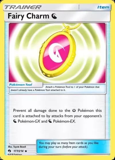 Fairy Charm Dragon 177/214 Lost Thunder Pokemon card