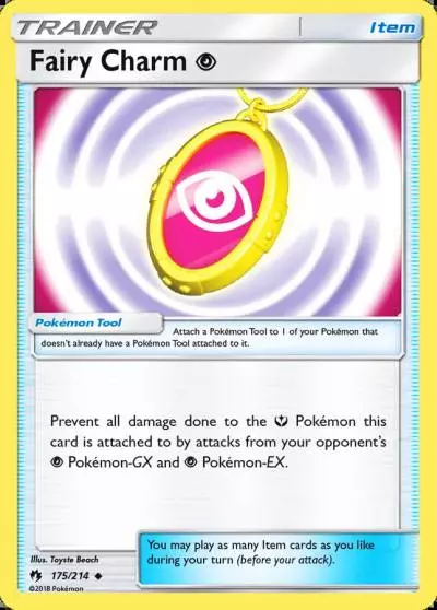 Fairy Charm Psychic 175/214 Lost Thunder Pokemon card