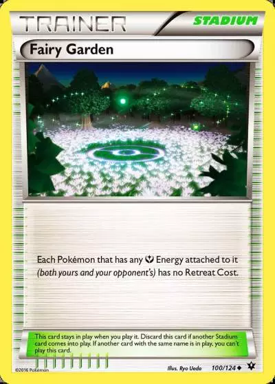 Fairy Garden 100/124 Fates Collide Pokemon card