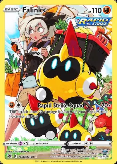 Falinks TG07/30 Astral Radiance Trainer Gallery Pokemon card