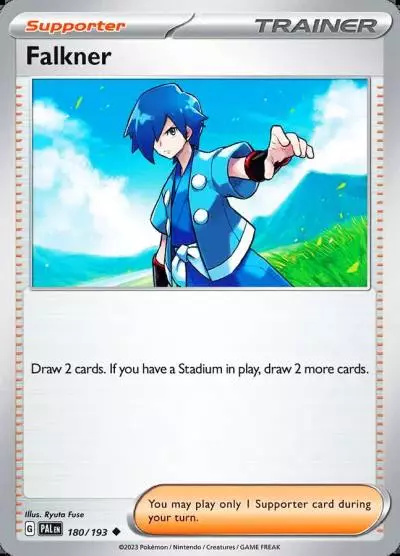 Falkner 180/193 Paldea Evolved Pokemon card