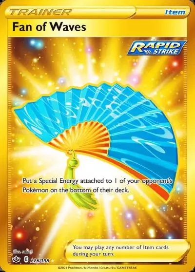 Fan of Waves 226/198 Chilling Reign Pokemon card