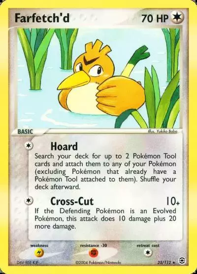 Farfetch'd 23/112 FireRed & LeafGreen Pokemon card