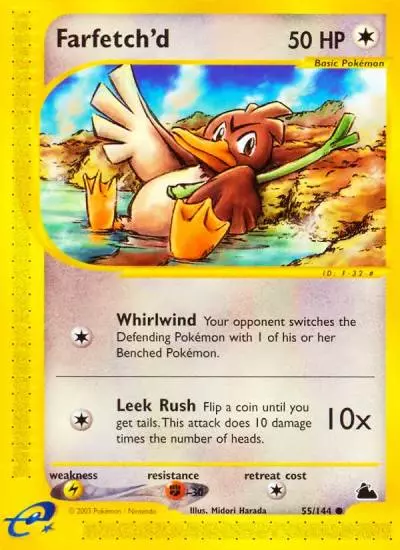 Farfetch'd 55/144 Skyridge Pokemon card