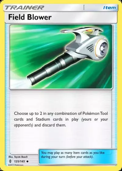 Field Blower 125/145 Guardians Rising Pokemon card