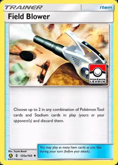 Field Blower 125a/145 Guardians Rising Pokemon card
