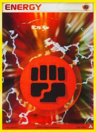 Fighting Energy 110/110 Holon Phantoms Pokemon card
