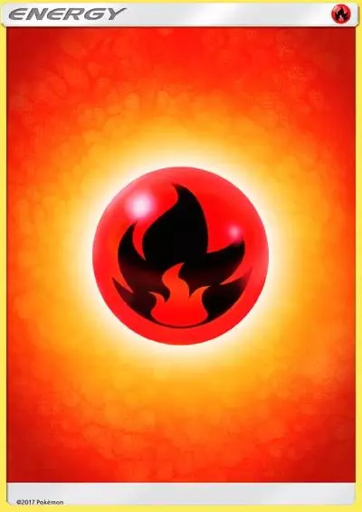 Fire Energy 165/149 Sun & Moon Pokemon card