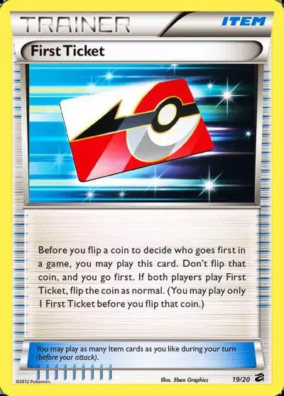 First Ticket 19/20 Dragon Vault Pokemon card