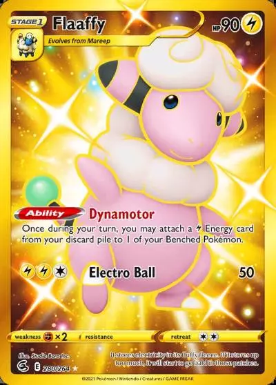 Flaaffy 280/264 Fusion Strike Pokemon card