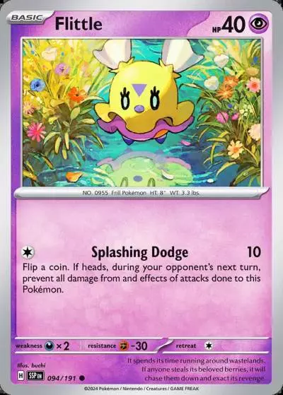 Flittle 94/191 Surging Sparks Pokemon card