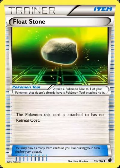 Float Stone 99/116 Plasma Freeze Pokemon card