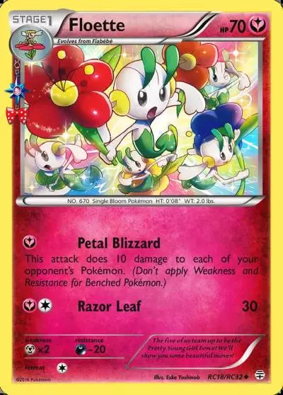 Floette RC18/83 Generations Pokemon card
