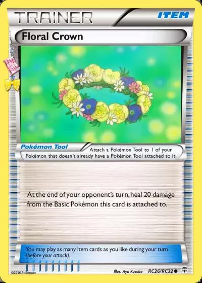 Floral Crown RC26/83 Generations Pokemon card