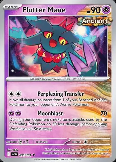 Flutter Mane 96/191 Surging Sparks Pokemon card