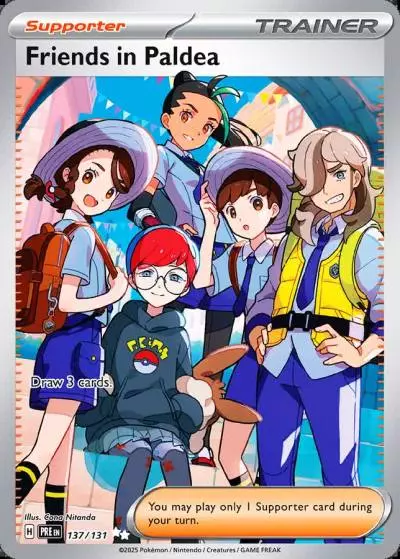 Friends in Paldea 137/131 Prismatic Evolutions Pokemon card