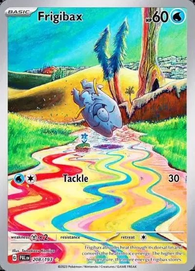 Frigibax 208/193 Paldea Evolved Pokemon card