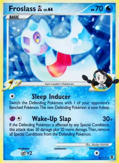 Froslass GL 6/111 Rising Rivals Pokemon card