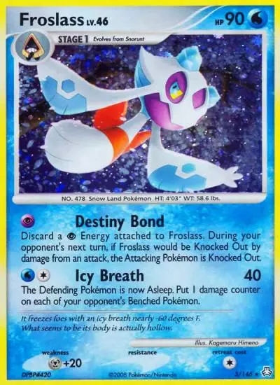 Froslass 3/146 Legends Awakened Pokemon card