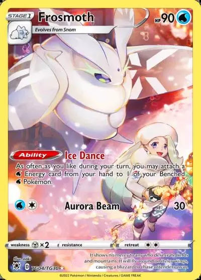 Frosmoth TG04/30 Astral Radiance Trainer Gallery Pokemon card