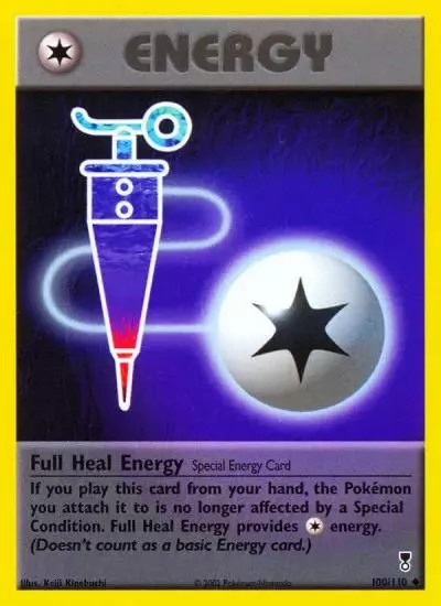 Full Heal Energy 100/110 Legendary Collection Pokemon card