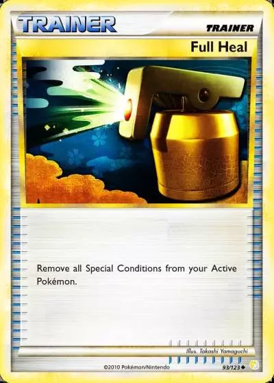 Full Heal 93/123 HeartGold & SoulSilver Pokemon card