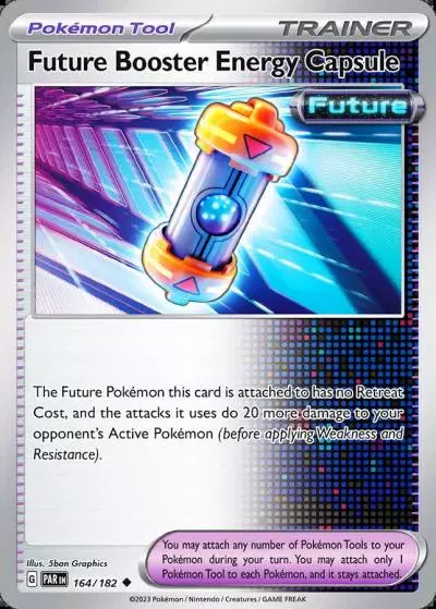 Future Booster Energy Capsule 164/182 Paradox Rift Pokemon card