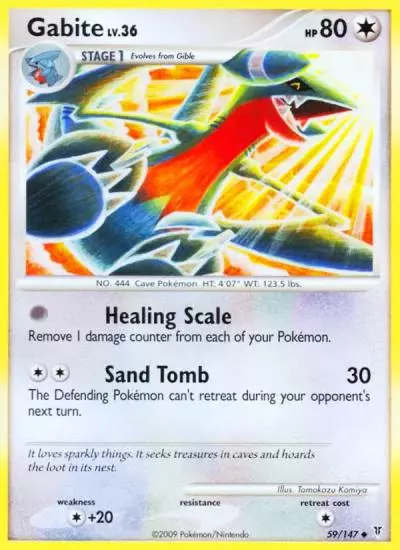 Gabite 59/147 Supreme Victors Pokemon card