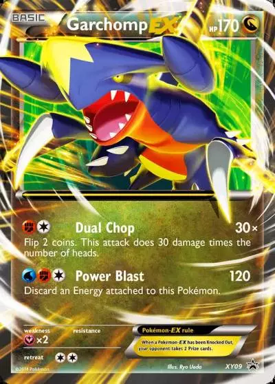 Garchomp-EX XY09/211 XY Black Star Promos Pokemon card