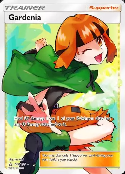 Gardenia 149/156 Ultra Prism Pokemon card