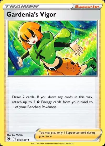 Gardenia's Vigor 143/189 Astral Radiance Pokemon card