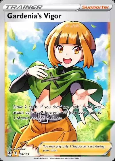 Gardenia's Vigor 184/189 Astral Radiance Pokemon card