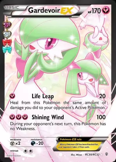 Gardevoir-EX RC30/83 Generations Pokemon card
