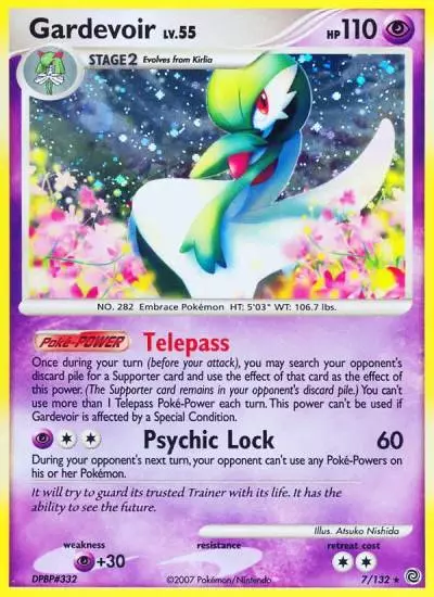 Gardevoir 7/132 Secret Wonders Pokemon card