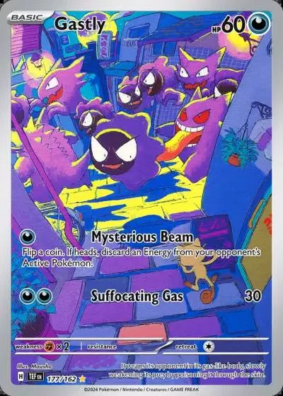 Gastly 177/162 Temporal Forces Pokemon card