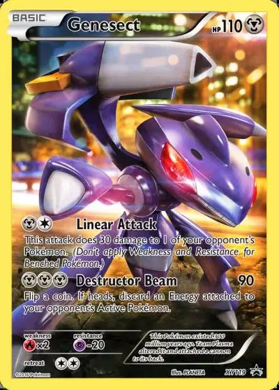 Genesect XY119/211 XY Black Star Promos Pokemon card