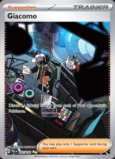 Giacomo 267/193 Paldea Evolved Pokemon card