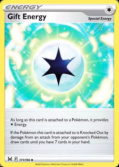 Gift Energy 171/196 Lost Origin Pokemon card
