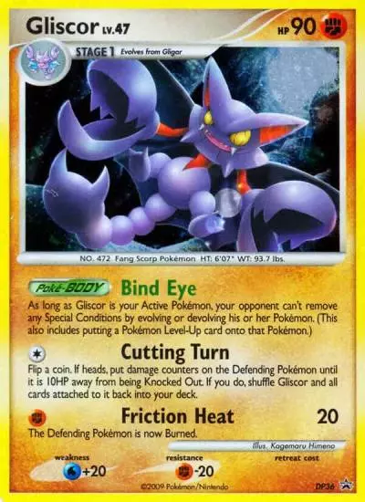 Gliscor DP36/56 DP Black Star Promos Pokemon card