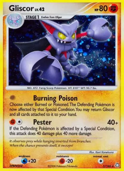 Gliscor 5/146 Legends Awakened Pokemon card
