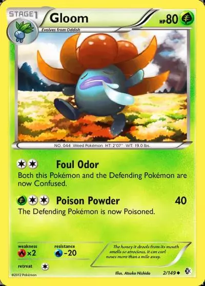 Gloom 2/149 Boundaries Crossed Pokemon card