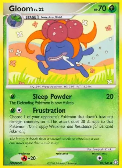 Gloom 96/146 Legends Awakened Pokemon card