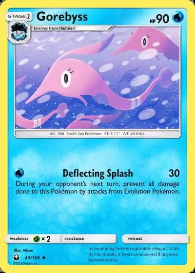 Gorebyss 43/168 Celestial Storm Pokemon card