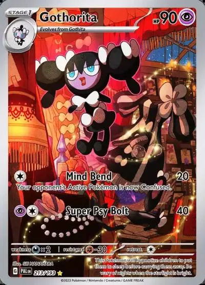 Gothorita 213/193 Paldea Evolved Pokemon card